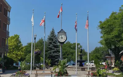 Clock Tower located at Richmond and Dalhousie Streets